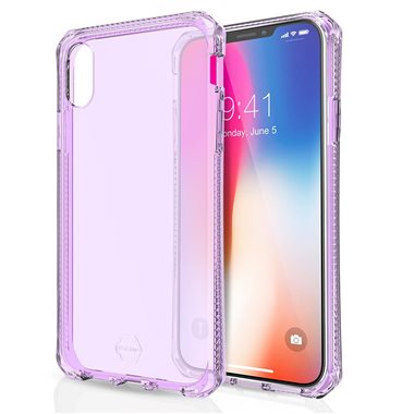 ITSKINS Apple iPhone XS Max Drop-Protection Cover Spectrum light purple