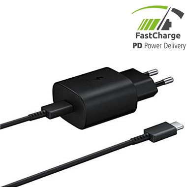 SAMSUNG alle Geräte mit USB-C Charger 100-240V mit USB-C 1m black