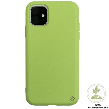 UUNIQUE Apple iPhone 11 Hard-Cover ECO BACK SHELL green apple