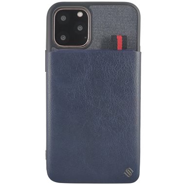 UUNIQUE Apple iPhone 11 Pro Hard-Cover FUNCTION BACK SHELL/ESSEX POCKET blue