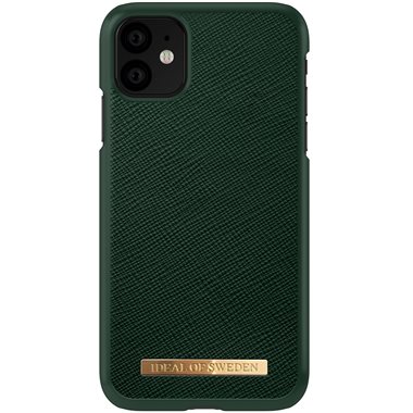 IDEAL OF SWEDEN Apple iPhone 11 Designer Hard-Cover Saffiano green