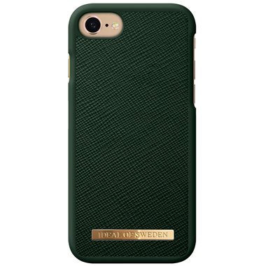 IDEAL OF SWEDEN Apple iPhone SE2020/8/7/6s/6 Designer Hard-Cover Saffiano green