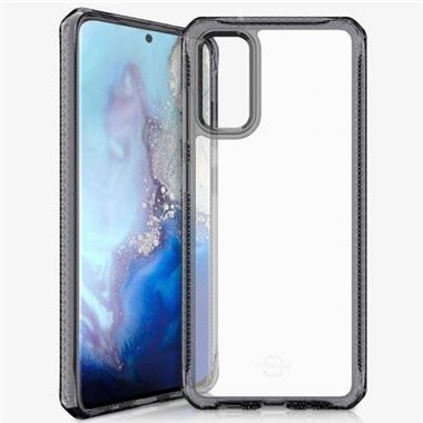 ITSKINS Samsung Galaxy S20 Drop-Protection Cover HYBRID CLEAR black transparent
