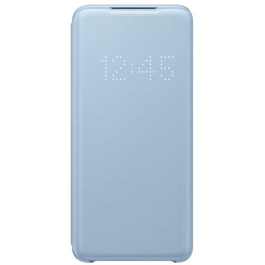 SAMSUNG Galaxy S20 Book-Cover mit LED-Anzeige Smart LED View Cover sky blue