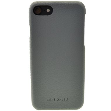 MIKE GALELI ISTANBUL Apple iPhone SE2020/8/7/6s/6 Echtleder-Backcover Lenny ashgrey