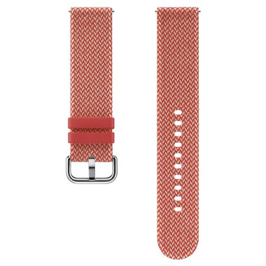 SAMSUNG Galaxy Watch Active 2 Armband 20mm Kvadrat band red