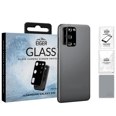 EIGER Samsung Galaxy S20 Kameraglas 3D Glass Camera clear