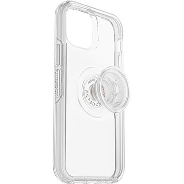 OTTERBOX Apple iPhone 12/12 Pro Protection-Cover mit PopSocket POP SYMMETRY clear