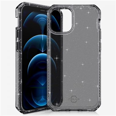 ITSKINS Apple iPhone 12/12 Pro Drop-Protection Cover 3m HYBRID SPARK smoke