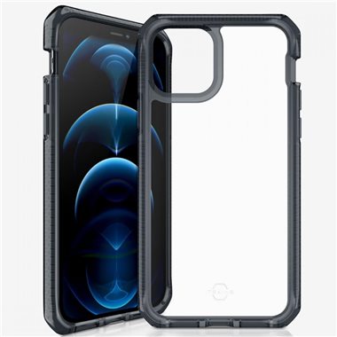 ITSKINS Apple iPhone 12/12 Pro Drop-Protection Cover 3m SUPREME CLEAR smoke and transparent