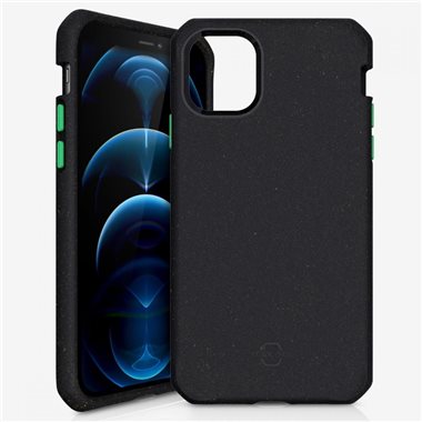 ITSKINS Apple iPhone 12/12 Pro Soft-Cover FERONIA SUMMIT black and Green