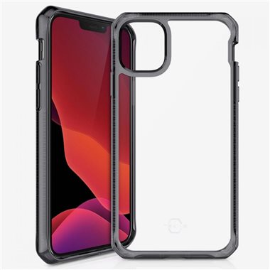 ITSKINS Apple iPhone 12 Pro Max Drop-Protection Cover HYBRID CLEAR black and transparent