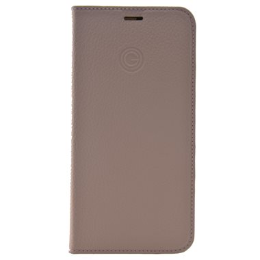 MIKE GALELI ISTANBUL Apple iPhone 12 Pro Max Book-Cover in Echtleder Marc rose tan