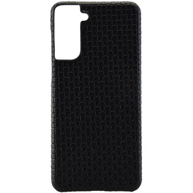MIKE GALELI ISTANBUL Samsung Galaxy S21 HARD-Cover in Echtleder Gino classy black
