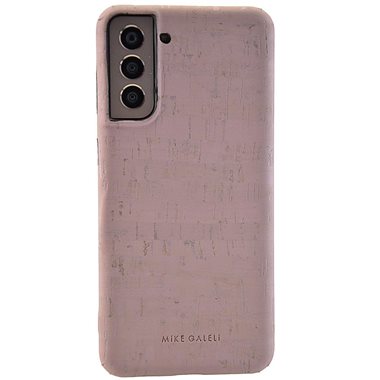 MIKE GALELI ISTANBUL Samsung Galaxy S21 Hard-Cover aus Kork ECO Levi Cork rose dust