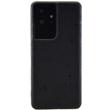 MIKE GALELI ISTANBUL Samsung Galaxy S21 Ultra Hard-Cover aus Kork ECO Levi Cork black