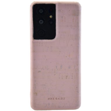 MIKE GALELI ISTANBUL Samsung Galaxy S21 Ultra Hard-Cover aus Kork ECO Levi Cork rose dust