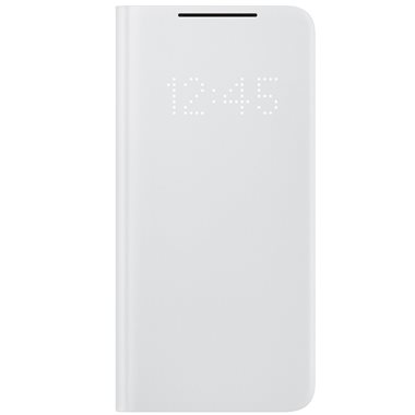 SAMSUNG Galaxy S21 Book-Cover mit LED-Anzeige Smart LED View Cover Light Gray