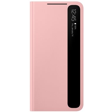 SAMSUNG Galaxy S21 Book-Cover Smart Clear View Cover Pink
