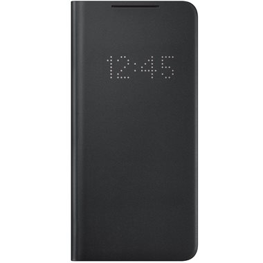SAMSUNG Galaxy S21+ Book-Cover mit LED-Anzeige Smart LED View Cover Black