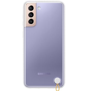 SAMSUNG Galaxy S21+ Hard-Cover Clear Protective Cover White