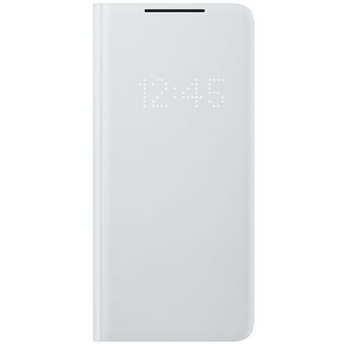 SAMSUNG Galaxy S21 Ultra Book-Cover mit LED-Anzeige Smart LED View Cover Light Gray