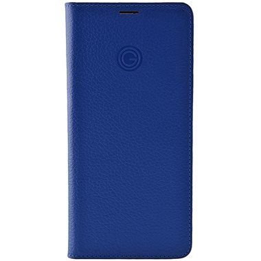 MIKE GALELI ISTANBUL Samsung Galaxy A72 Echtleder-Bookcover MARC true blue