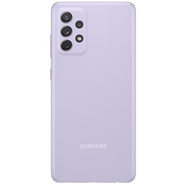 SAMSUNG Galaxy A72 Silikon-Backcover Silicone Cover violet