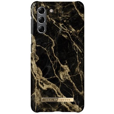 IDEAL OF SWEDEN Samsung Galaxy S21 Designer-Cover Golden Smoke Marble