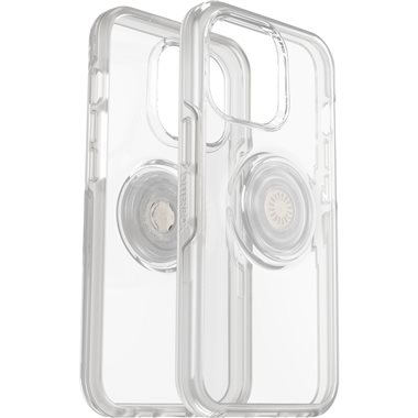 OTTERBOX Apple iPhone 13 Pro Protection-Cover mit PopSocket Otter+Pop Symmetry Clear clear