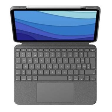 LOGITECH Apple iPad Pro 12.9 (2020) Tastatur-Cover Combo Touch