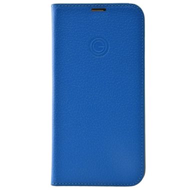 MIKE GALELI ISTANBUL Apple iPhone 13 Pro Book-Cover in Echtleder Marc true blue