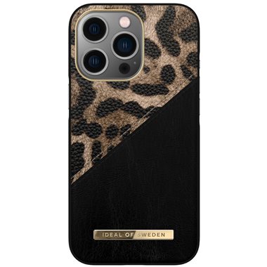 IDEAL OF SWEDEN Apple iPhone 13 Pro Designer Hard-Cover Midnight Leopard