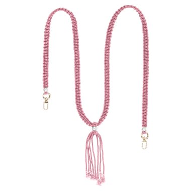 ETUUI Kordel mit Gold-Applikationen für Necklace-Cover Marrakesch, rosa/gold