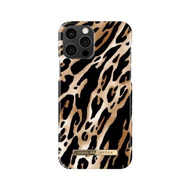 IDEAL OF SWEDEN Apple iPhone 12/12 Pro Designer Hard-Cover Iconic Leopard