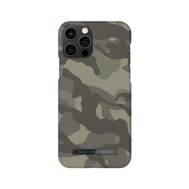 IDEAL OF SWEDEN Apple iPhone 12/12 Pro Designer Hard-Cover Matte Camo