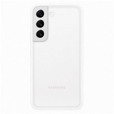SAMSUNG Galaxy S22 Hard-Cover Frame Cover white