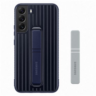 SAMSUNG Galaxy S22+ Hard-Cover Protective Standing Cover navy
