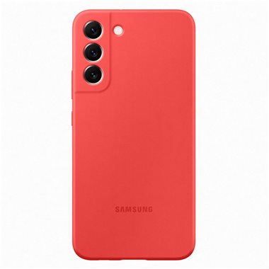 SAMSUNG Galaxy S22+ Silikon-Backcover Silicone Cover coral