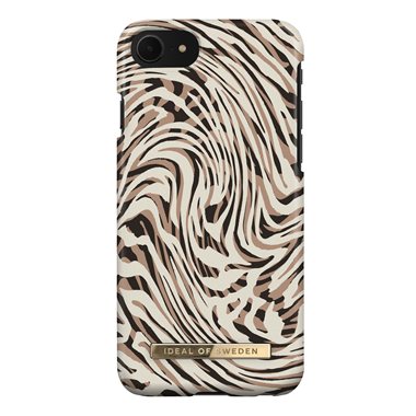 IDEAL OF SWEDEN Apple iPhone 8/7/6/6s/SE Designer Hard-Cover Hypnotic Zebra