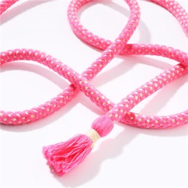 ETUUI Kordel mit Gold Applikation Für Necklace Cover Original pink/gold