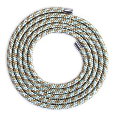 URBANYS NECKLACE Kordel 6mm Für Necklace Cover CO-SKSS-CRS Sky and Sand
