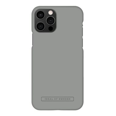 IDEAL OF SWEDEN Apple iPhone 12/12 Pro Designer Hard-Cover Ash Grey