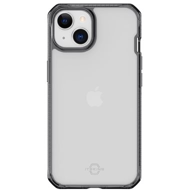 ITSKINS Apple iPhone 14 Drop-Protection Cover HYBRID CLEAR black and transparent