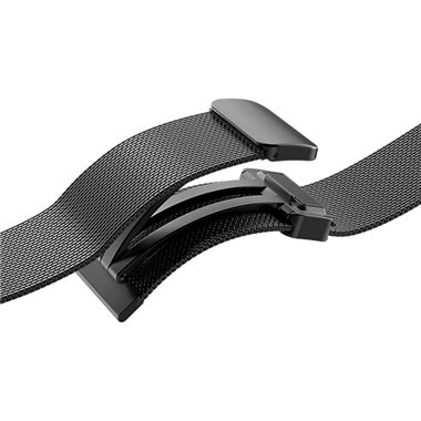 SAMSUNG Galaxy Watch4/Watch5 40mm Edelstahl Armband Milanese Band Black
