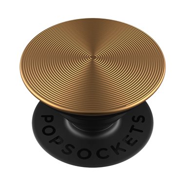 POPSOCKETS PopGrip Premium Twist Aura Gold Aluminium