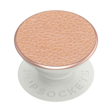 POPSOCKETS PopGrip Premium Vegan Leather Rose Gold