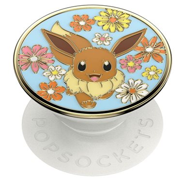 POPSOCKETS Pokemon PopGrip Premium Enamel Floral Eevee
