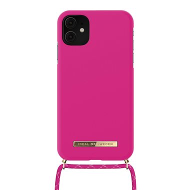 IDEAL OF SWEDEN Apple iPhone 11/XR Necklace-Cover mit Kordel Hyper Pink
