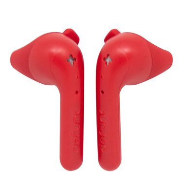 DEFUNC True Wireless Bluetooth-Headset Talk/Music: 2h (12h mit Ladecase) True Music red